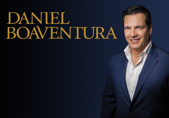 DANIEL BOAVENTURA. Información de próximas fechas y presentaciones. Compra tus boletos en línea