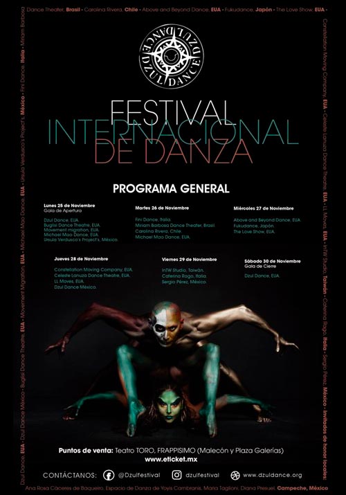 DZUL FESTIVAL INTERNACIONAL DE DANZA Teatro