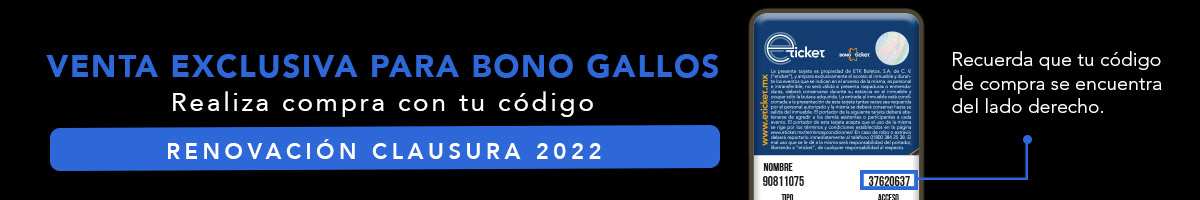 RENOVACIÓN BONO GALLO - CLAUSURA 2022 - ARTISTA